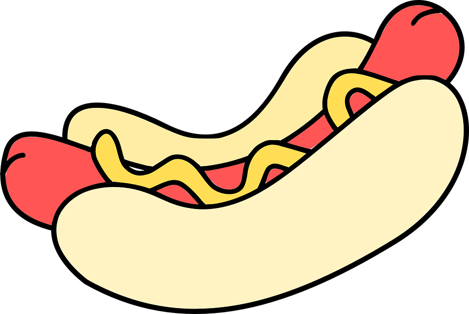 Free Cartoon Hot Dog PNG - 160876