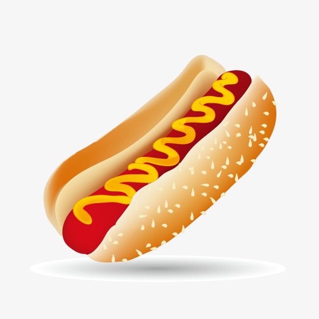 Free Cartoon Hot Dog PNG - 160865