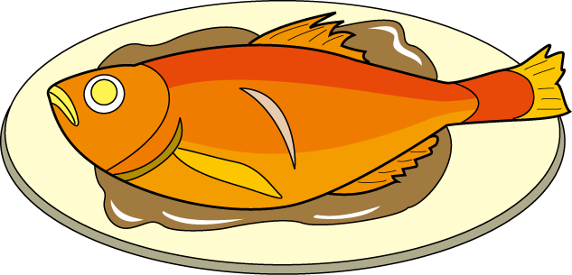 pin Salmon clipart fish dinne