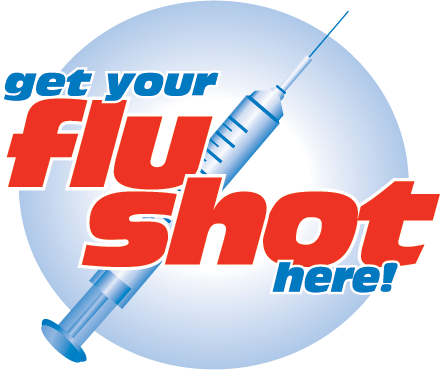 Flu vaccine cartoon publicity