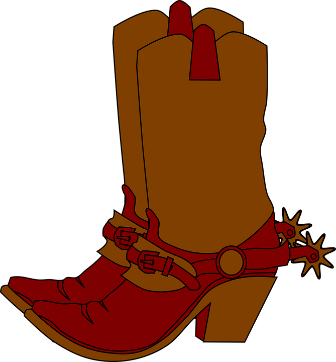 Cowboy boot Clip art - boots
