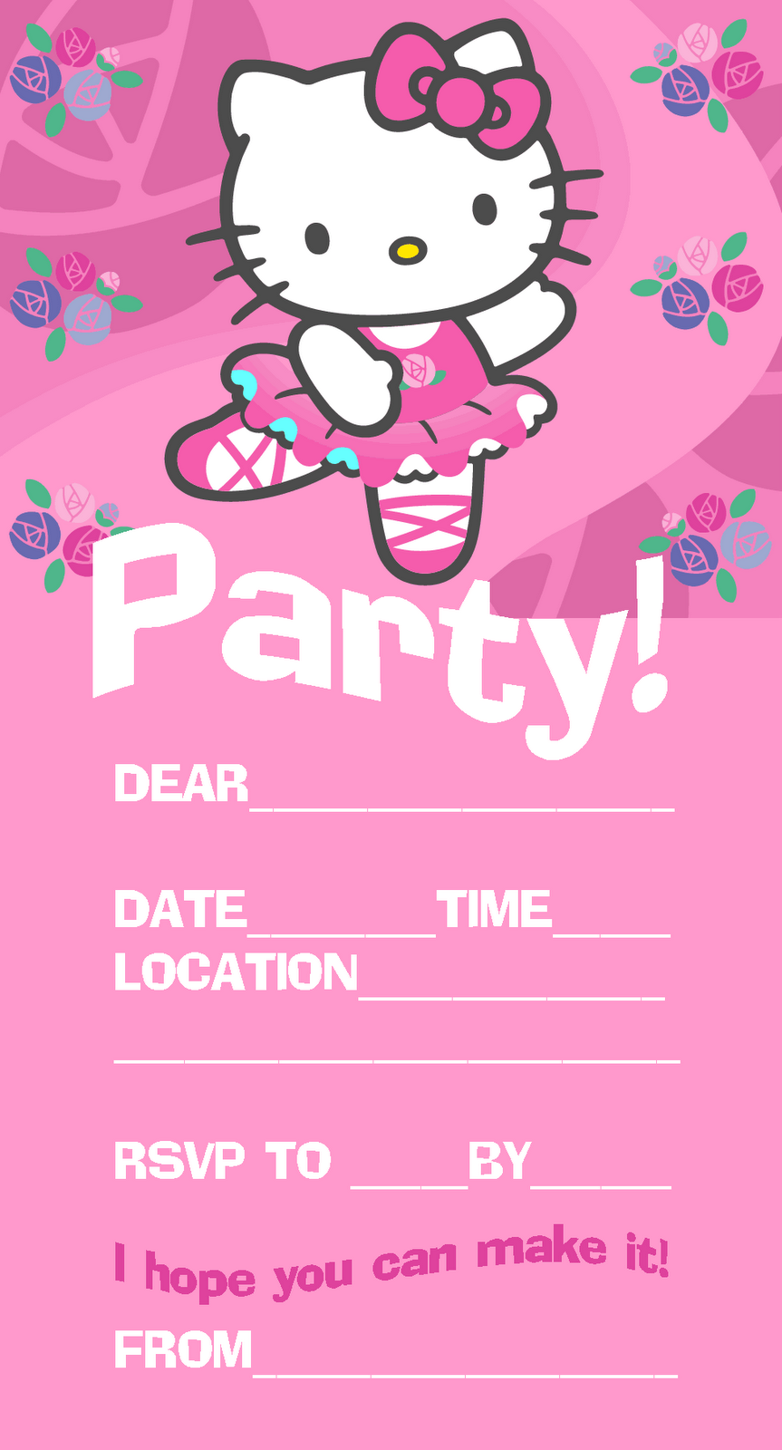 Free PNG HD For Birthday Invitations - 130719