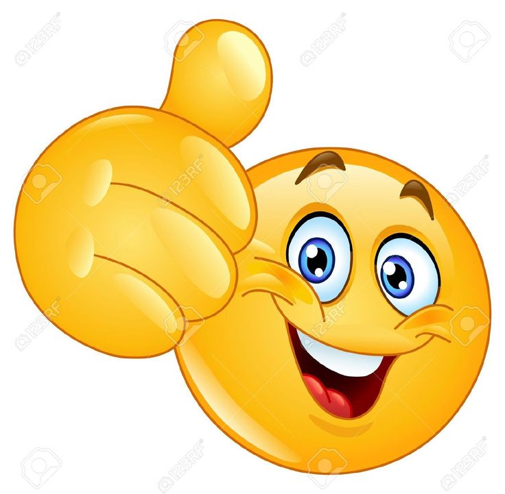 Free PNG HD Smiley Face Thumbs Up - 123385