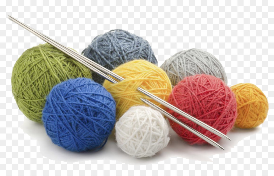 PNG Yarn And Knitting Needles