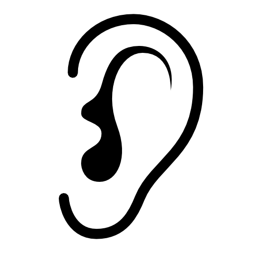 Free PNG Listening Ear - 61459