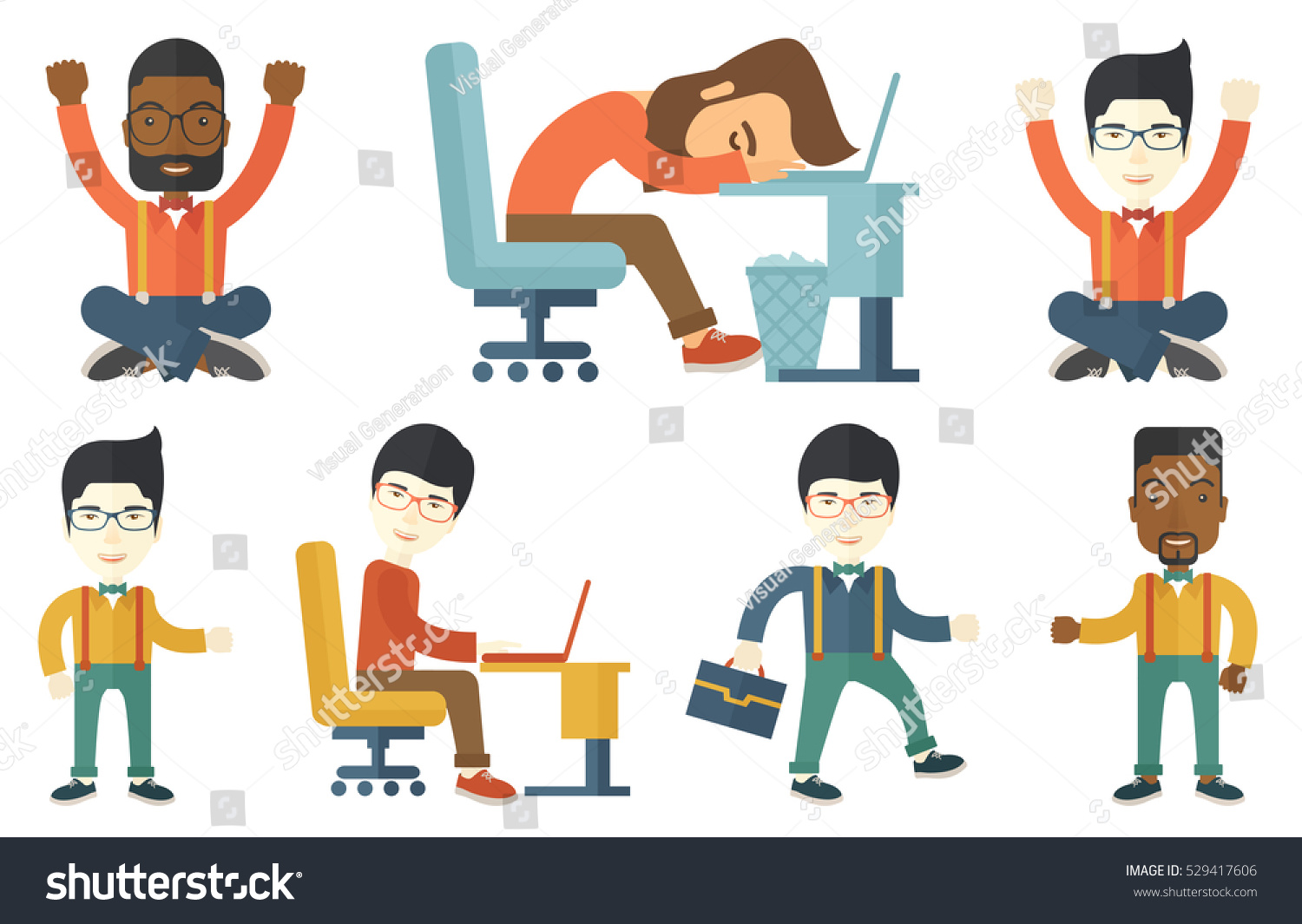 Free PNG Overworked Employees - 73084