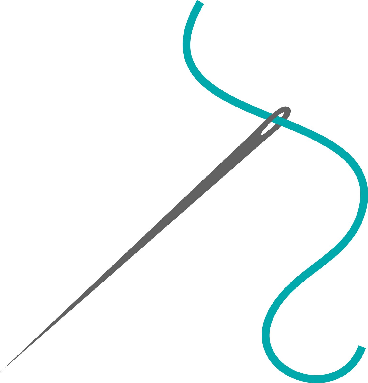 Cartoon sewing needle, Needle