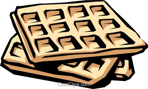 free vector Waffles clip art 