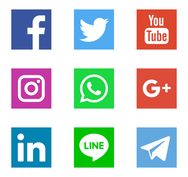 Social Networks Logos