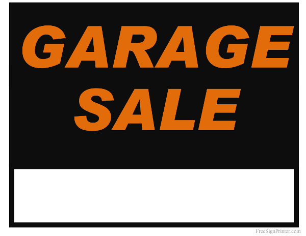Free PNG Yard Sale Sign - 40688
