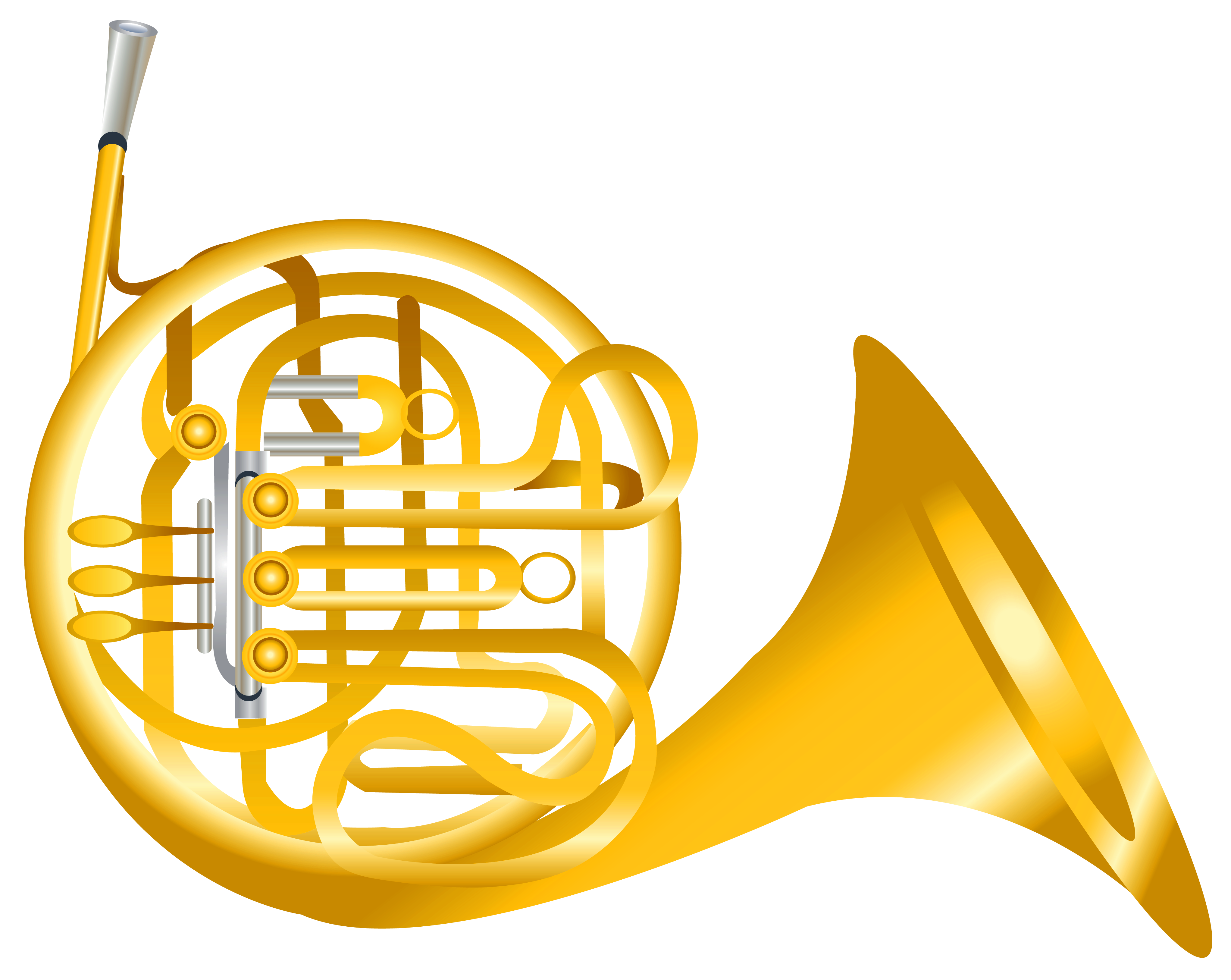 French Horn PNG HD - 123525