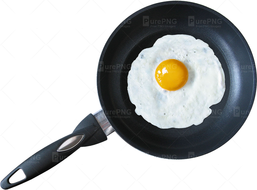 Frying pan fried egg - Image 