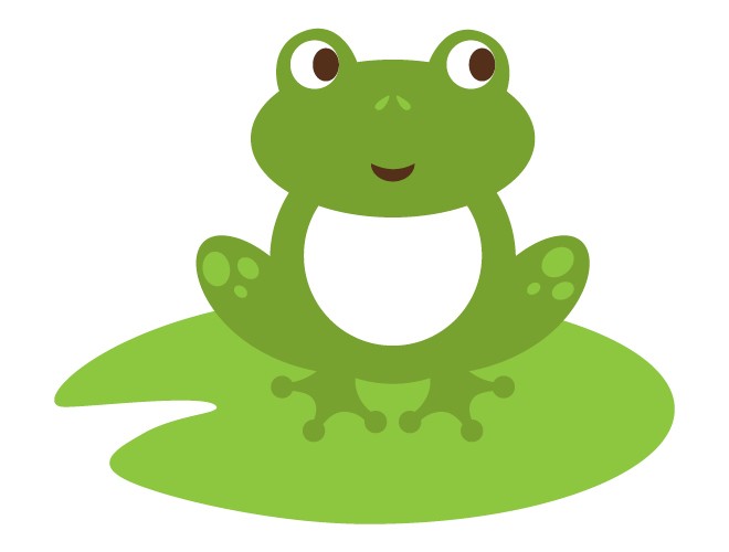 Frog On Lily Pad PNG HD - 129854