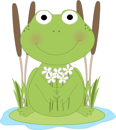 Frog On Lily Pad PNG HD - 129864