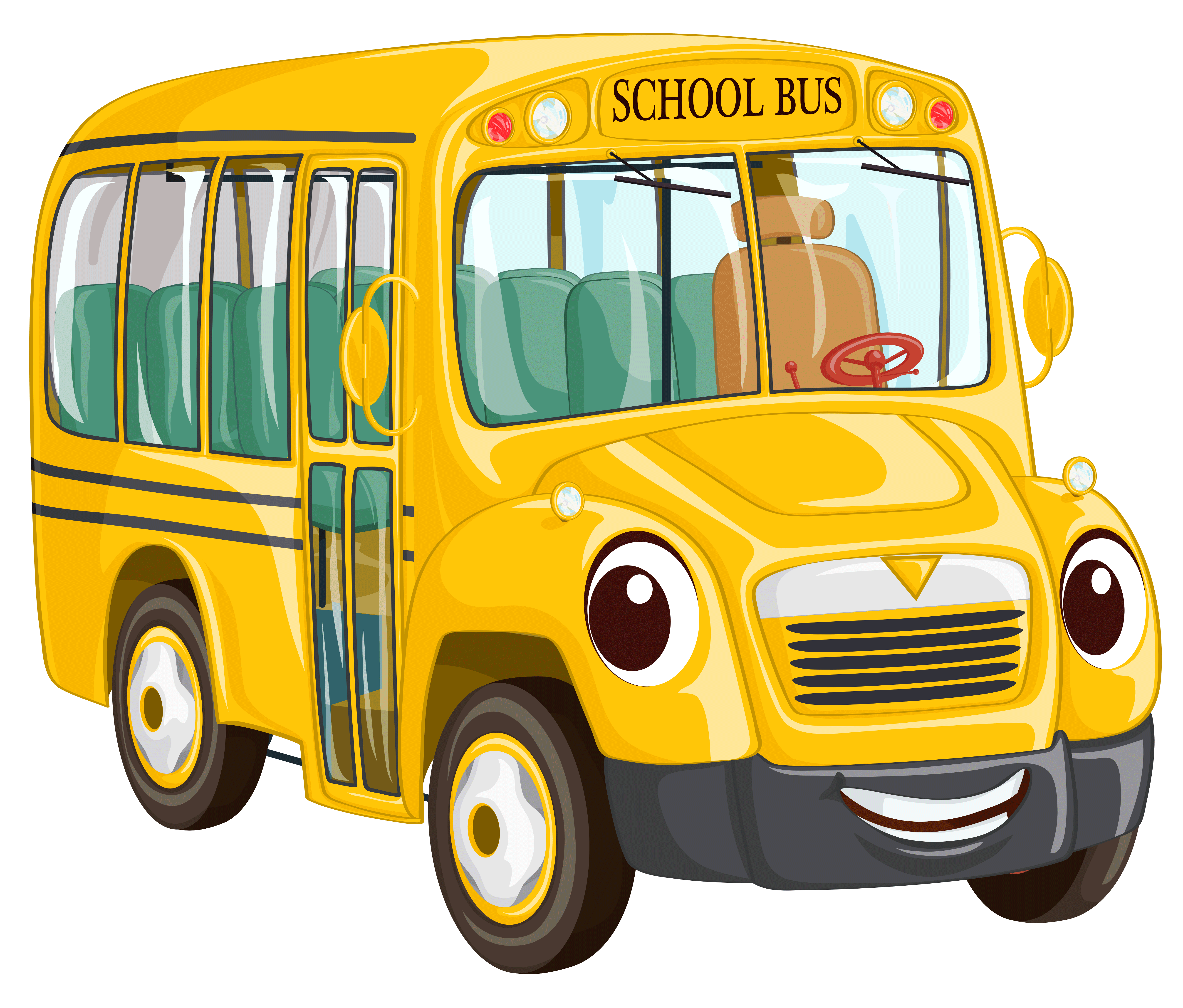 Frog On School Bus PNG - 163875