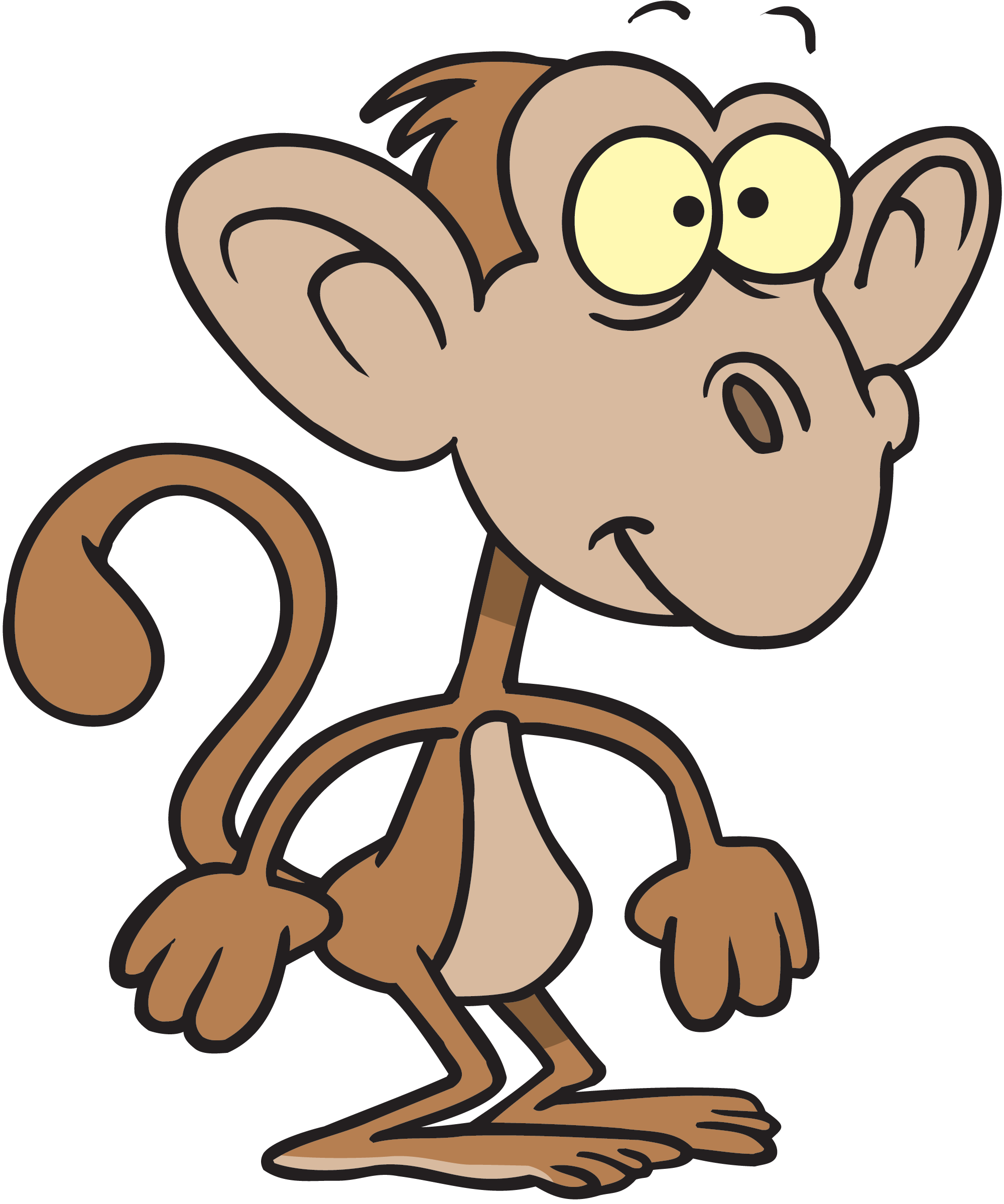 Funny Monkey PNG HD - 130164