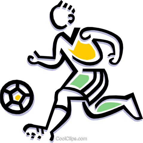 Fussballspieler Mit Ball PNG - 170091