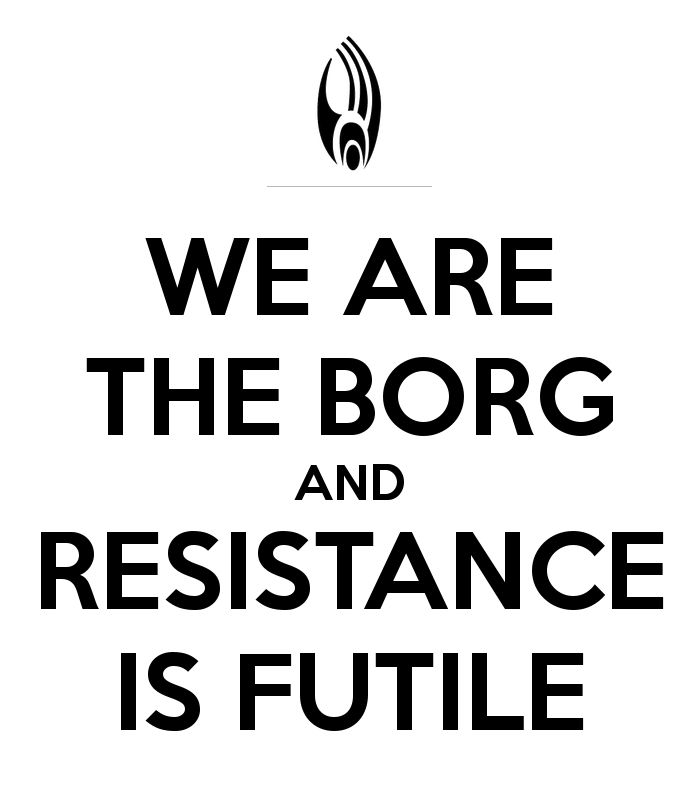 Resistance Is Not Futile, Itu