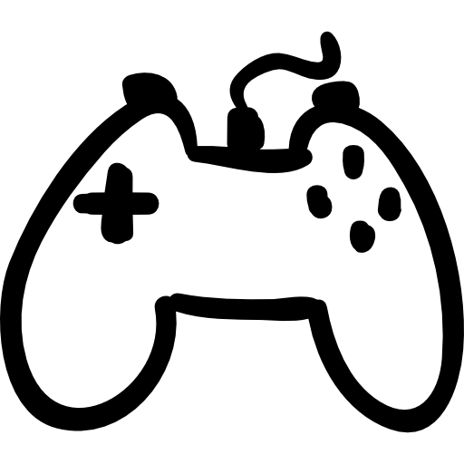 Game PNG Black And White - 160337
