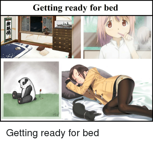 Getting Ready For Bed PNG - 158296