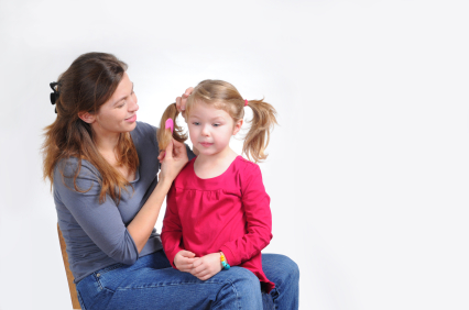 Girl And Mom PNG - 169238