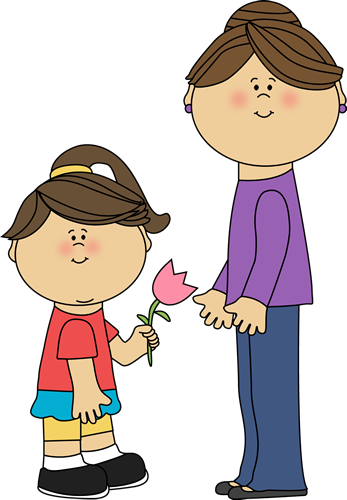 Girl And Mom PNG - 169230