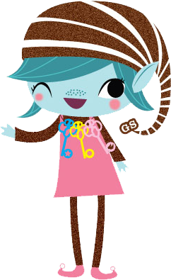 Girl Scout Brownie Elf PNG