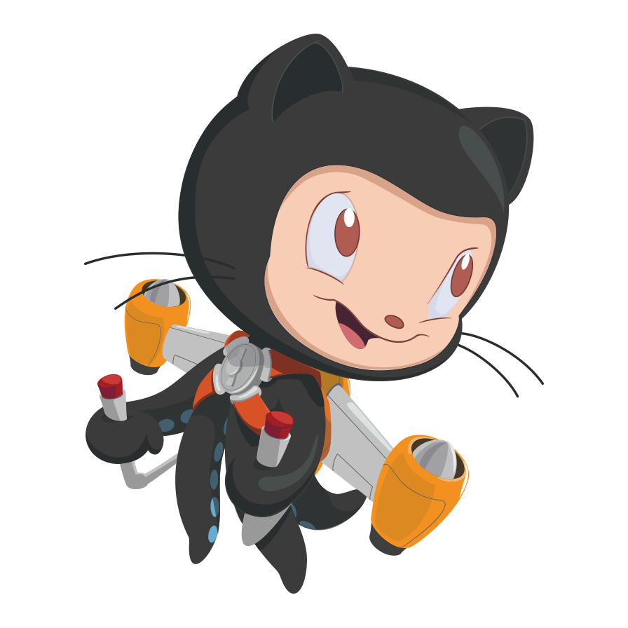 Github Octocat Vector PNG - 109165