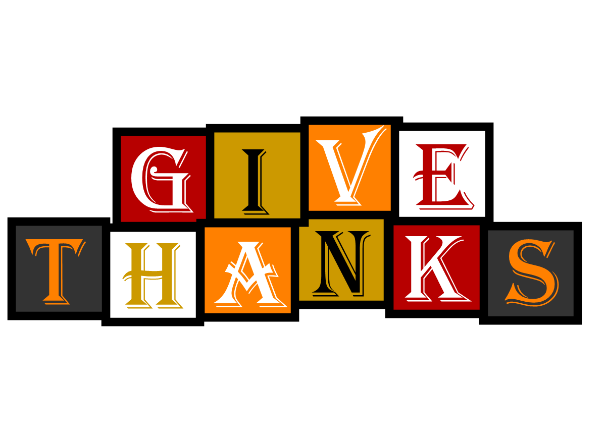 Collection of Give Thanks PNG Black And White. | PlusPNG