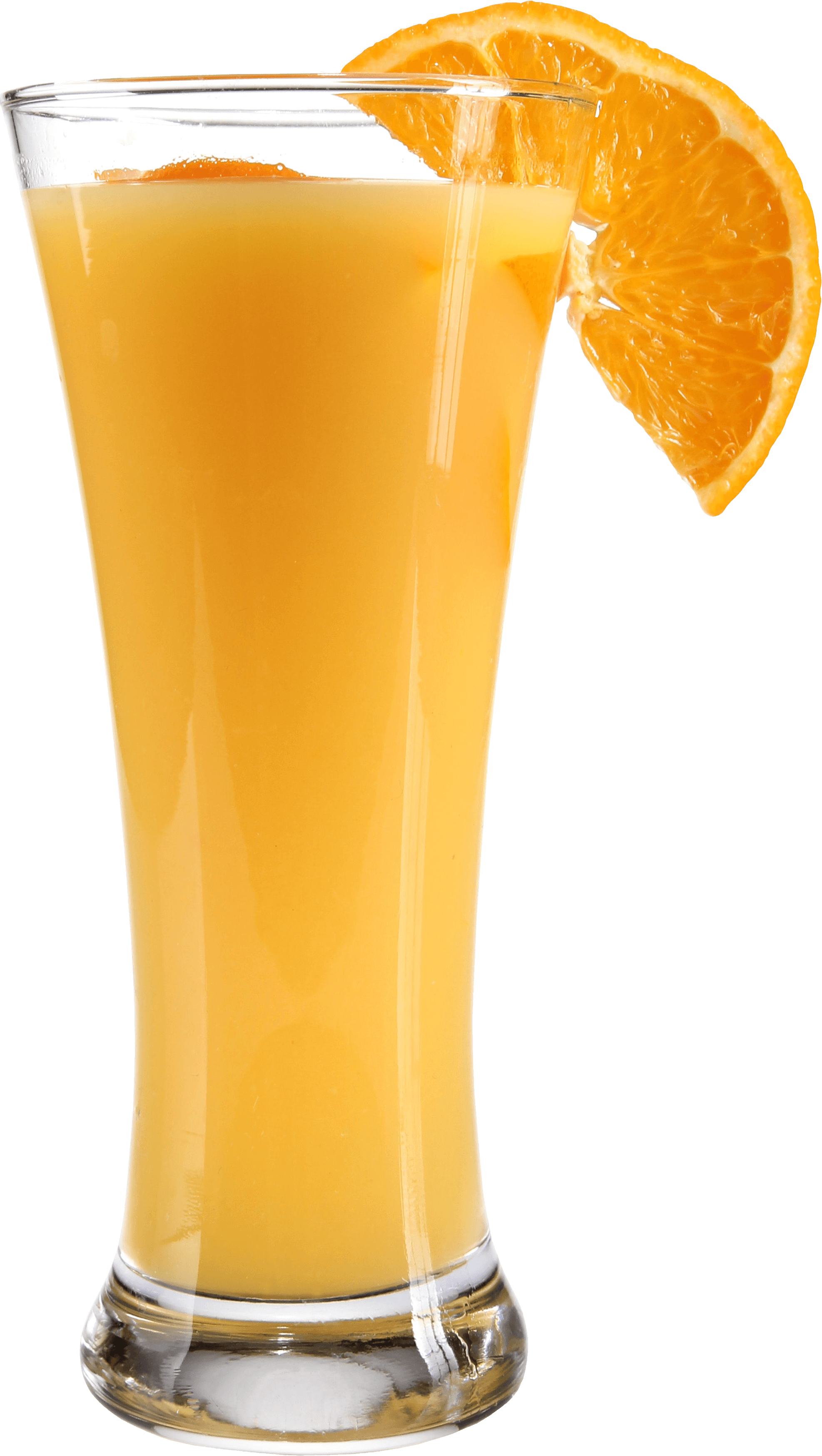 Glass With Orange Juice Png V