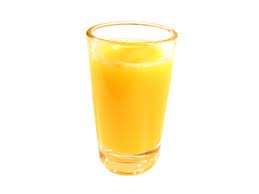 Glass With Orange Juice Png V
