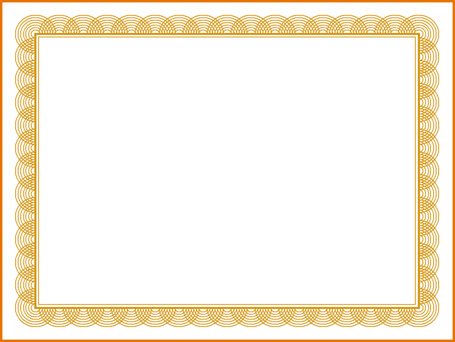 Certificate Template PNG - 6638