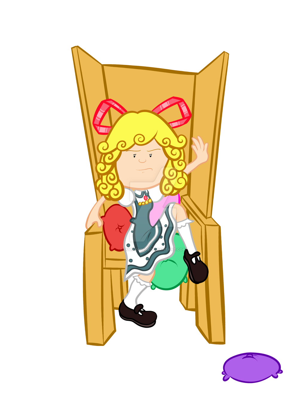 Goldilocks and Her Chair by j