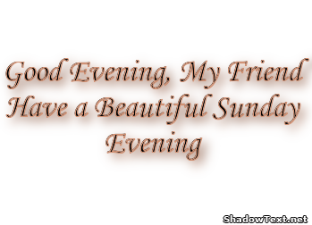 Download Good Evening PNG ima