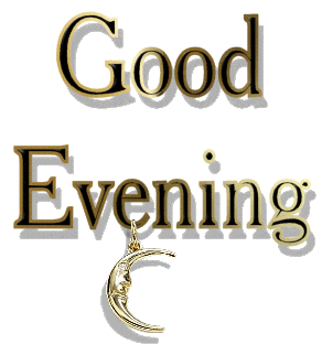 Good Evening Png Clipart PNG 