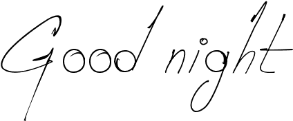 Good Night PNG - 8783