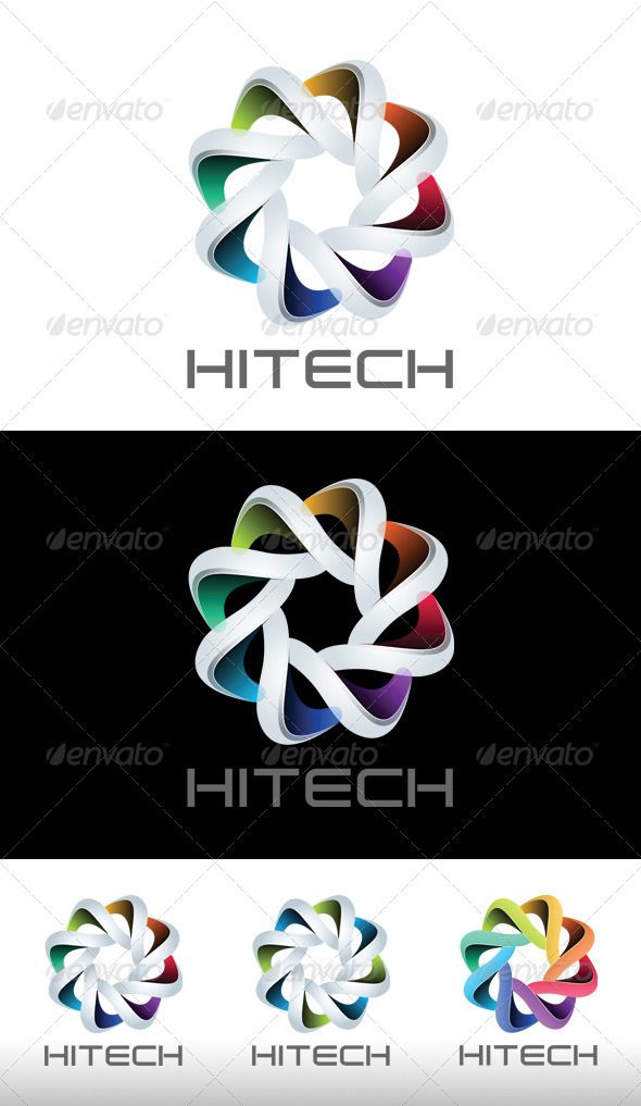 Technology logo templates pac