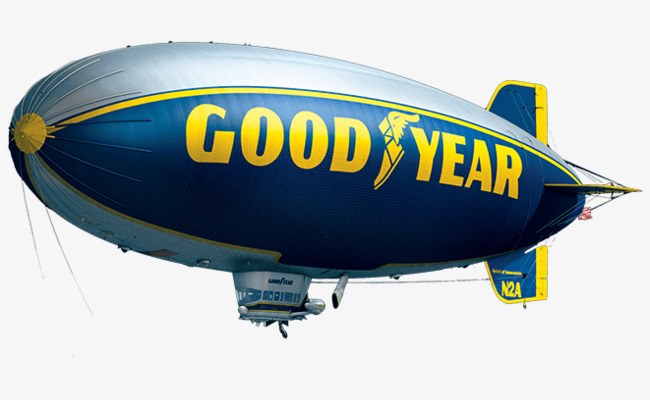 Goodyear Blimp PNG-PlusPNG.co