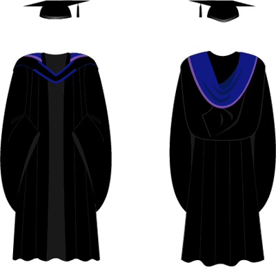 Graduation Gown and Student-T