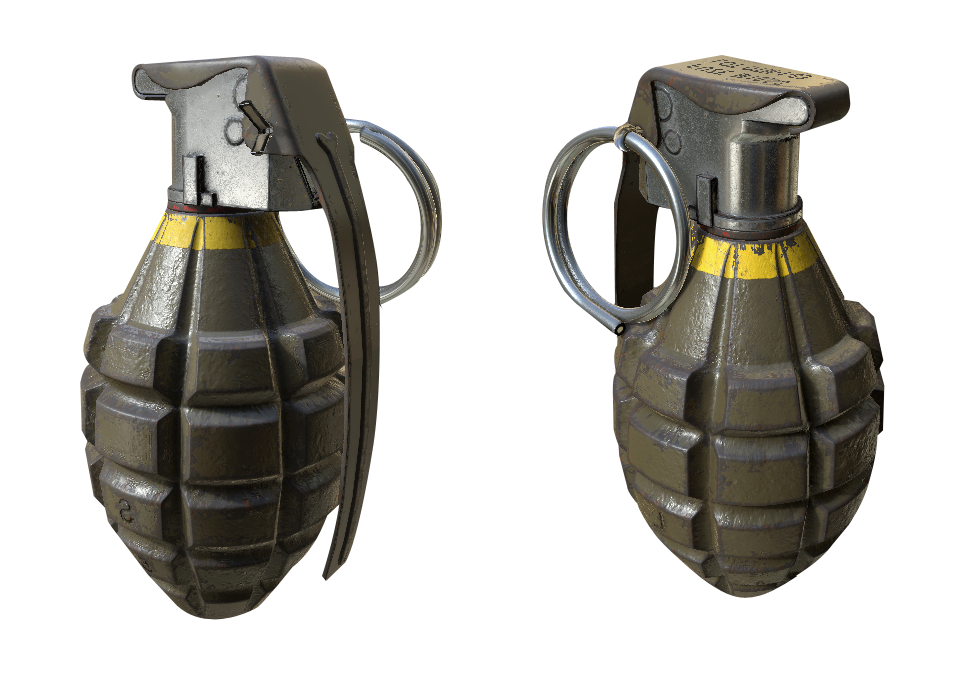 Grenade HD PNG - 90694