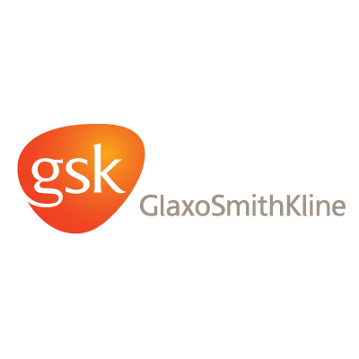 GSK logo black and white
