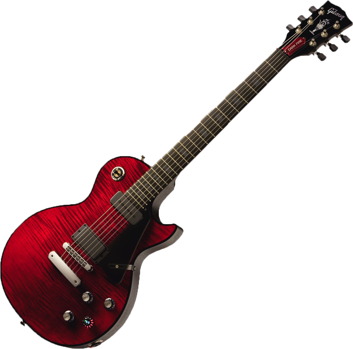 Red Guitar PNG