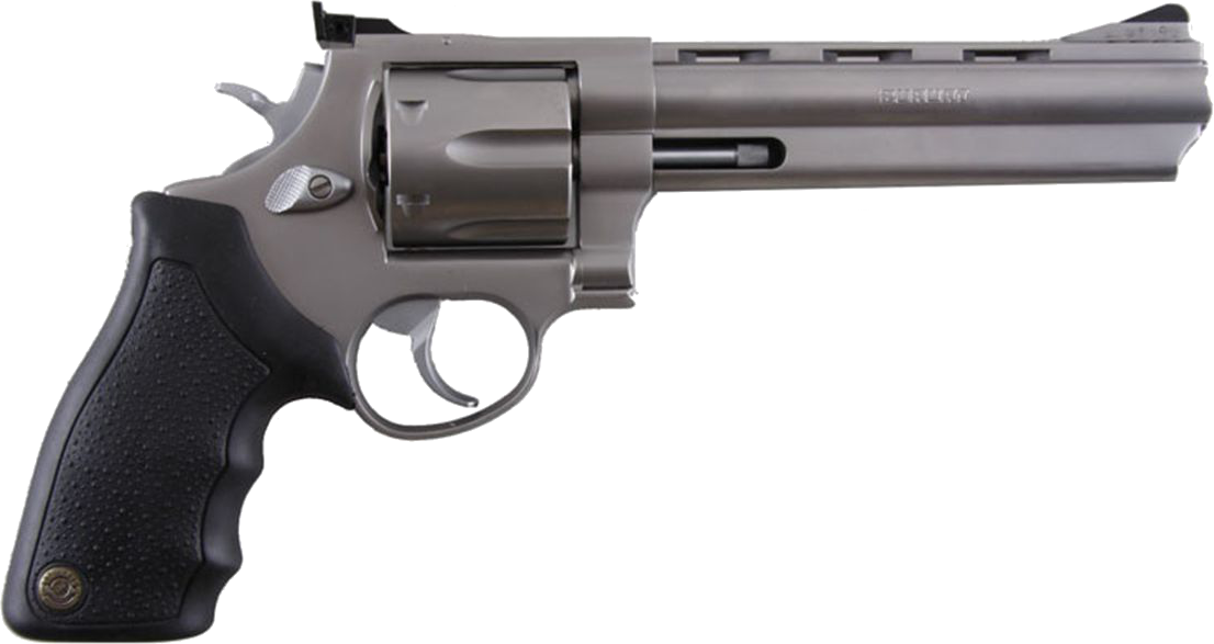 Colt revolver gun transparent