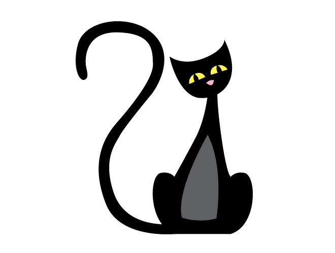 Halloween Black Cats PNG - 157204