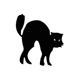 Halloween Black Cats PNG - 157208