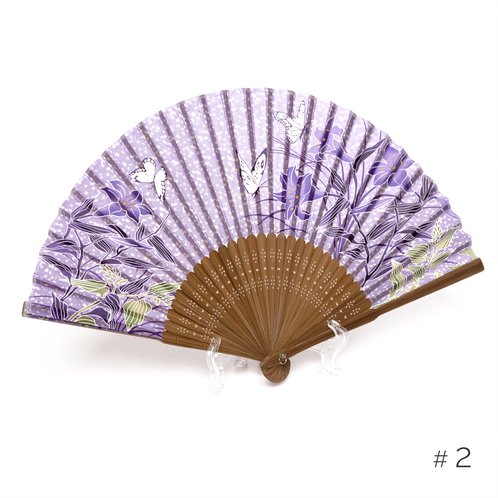 These gorgeous Silk Hand Fans