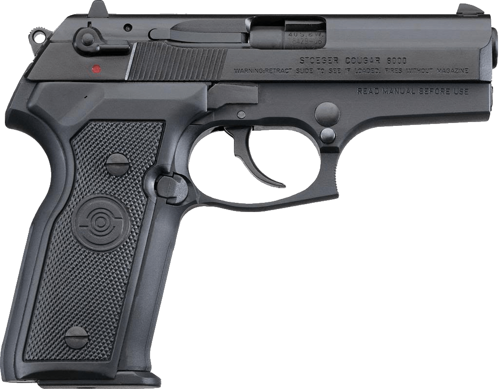 .45 Auto pistol with the HD s