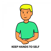 Hands To Self PNG - 87534