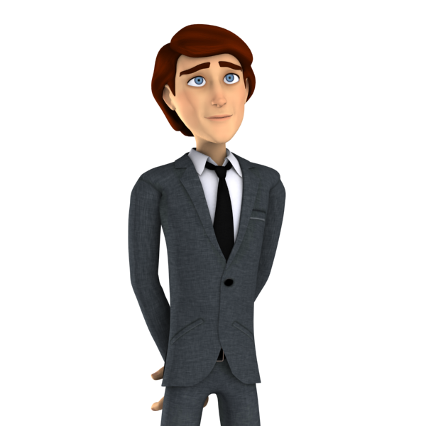 Handsome businessman in suit 