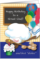 Happy Birthday Chef PNG - 156329